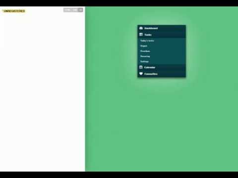 jQuery and CSS Vertical menu ( jQuery и CSS3 Tutorials)