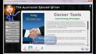 The Australian Résumé Writer: Career Tools & Resources