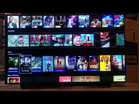 LG OLED C1 webOS Interface (2021 - OLED48C1PTB)