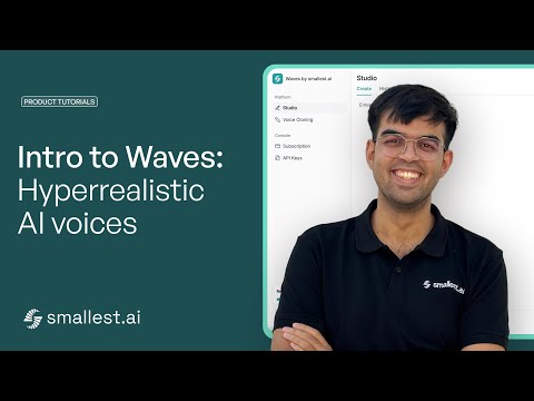 Introduction to waves - Hyperrealistic AI voices