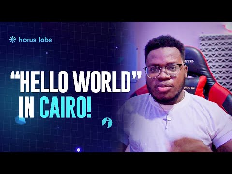 BAC #1 - Hello world in Cairo!