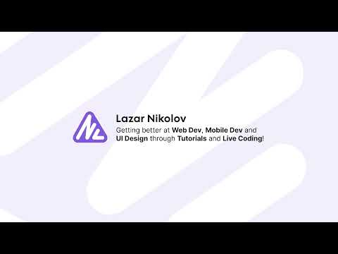 Lazar Nikolov Live Stream
