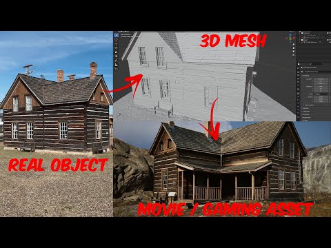 Photogrammetry to 3D Gaming/Cinematic Asset