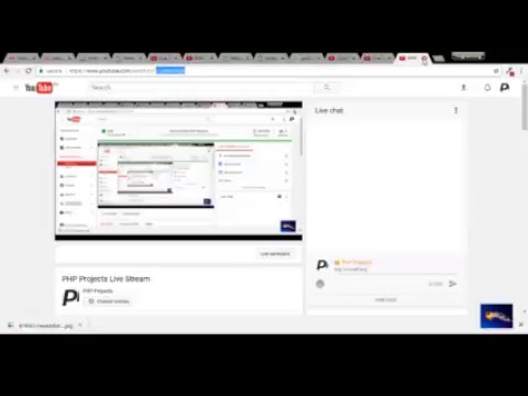 PHP Projects Live Stream