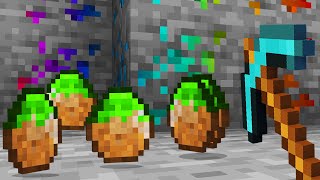 Minecraft but there's MORE Custom Diamonds