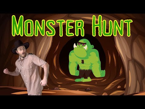 We're Going on a Monster Hunt! | Bear Hunt | Nursery Rhymes | Educational Videos for Children
