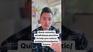 Quick Somatic Grounding Exercise - Reduce Stress, Anxiety, Panic, Symptoms of Trauma