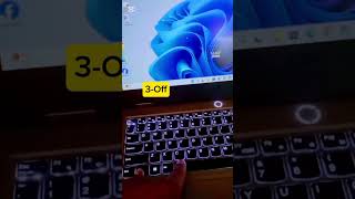 How to Turn On Backlight Lenovo LOQ ।how to on keyboard background light #windows #lenovo #ytshorts