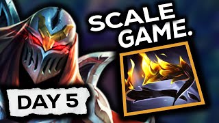 Building HUBRIS ON ZED For 5 Days To See If I Can Climb Faster