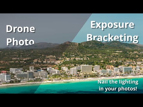 Nail the lighting in your Drone Photos - Exposure Bracketing!