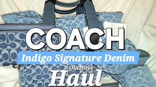 Coach Outlet Haul Denim #coach #coachoutlet #coachbag #handbags #fashion #purse #bag #handbag 