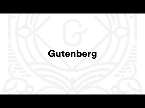 Gutenberg blocks