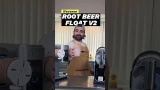 Reverse Root Beer Float Soft Serve Slushy