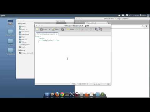 Web Programming Series [Non-IE-Friendly] - Episode 1: Basic HTML document and CSS Linking