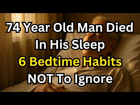 74 Year Old Man Died in His Sleep - 5 Bedtime Habits You Must Change After 70
