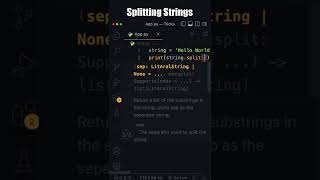 🔴  Splitting Strings in Python