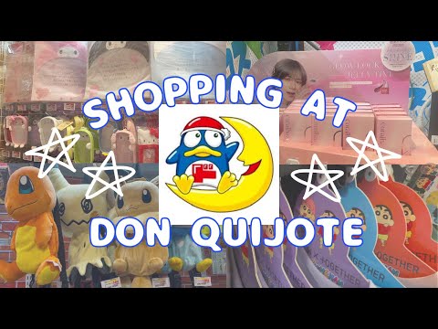 DON QUIJOTE AKA DONKI SHOPPING IN JAPAN! they literally have everything!! (Sanrio, kpop, pokemon)