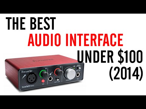 Best Audio Interface Under $100: Focusrite Scarlett Solo Review (2024)