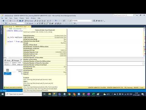 Index In MS SQL Server