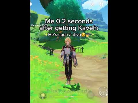 AHHH KAVEH FINALLY CAME HOME    #genshinimpact #kaveh 