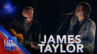"You Can Close Your Eyes" - James Taylor (LIVE on The Late Show)