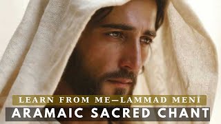 Aramaic Chant ✝️ Learn from Me — Lammad menī | Aramaic Contemplative Prayer (Language of Jesus)