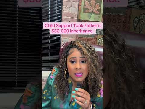 Father’s $50,000 Inheritance Taken by Child Support! #louisianalawyer #childsupportproblems