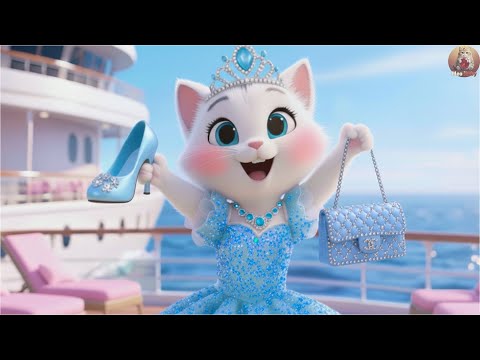 Cute Kitten Tries For The First Time In Life & Explores Disneyland 🏰🐱💄| Cat Ai Story