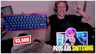 Tfue SHOWS OFF His NEW $3,500 Keyboard | Ninja Explains Why Aim Assist Needs To Be CHANGED on PC