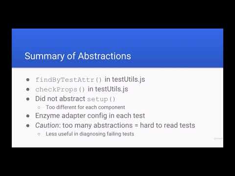 Jest 7 Unit test for React