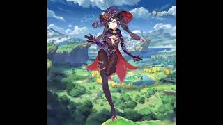 Spine 2D animation fan art (Genshin Impact Mona)
