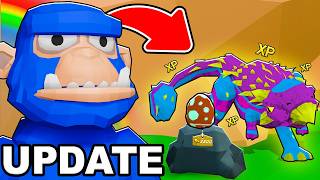 NEW SPEED BOOST UPDATE + UNKYLOSAURUS DINO In UG VR!