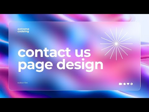 contact us page design and makeing response run time ||#coding ||#youtubevideos  by extreme codeing