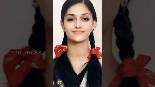 Keerthi suresh Transformation animation video, my journey, childhood photo #keerthisuresh
