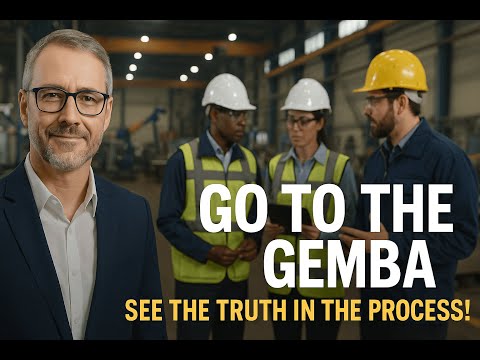 Gemba Walks in TQM – Go See, Ask Why, Show Respect | Total Quality Management Training (Chapter 41)