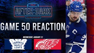 Toronto Maple Leafs vs Detroit Red Wings Postgame Show ft. Dan Riccio | Game 50 | TLN After Dark