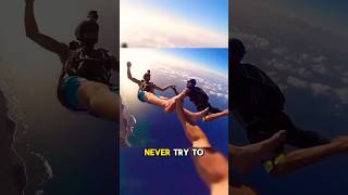 What If Your Parachute Fails Mid-Air?#SkydivingFail #alexUnknown