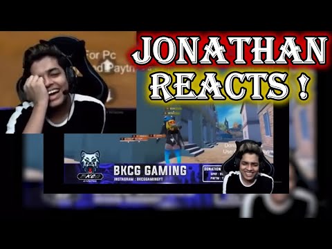 JONATHAN REACTION ON BKCG GAMING COMMENTARY !!😂😂 CASTER OF THE DECADE !! LEVEL 999999 !!😂😂 BEST CAST