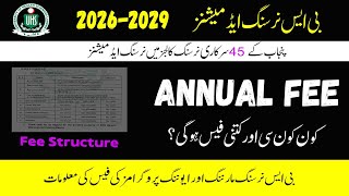BS Nursing Program Fee Structure in 45 Govt Nursing Colleges of Punjab | Hostal Fee | Stipend in BSN