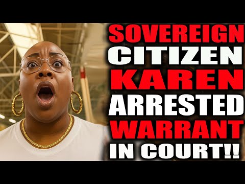 Sovereign Citizen Karen Gets SHUT DOWN By Judge — Arrest Warrant Issued!