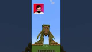 Will he survive?🧐 427% #minecraft