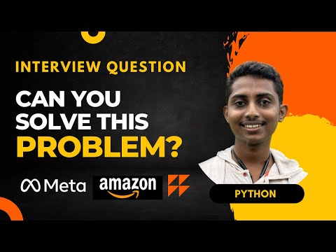 Facebook's Coding Round Question | Alphanumeric Problem | Python | CodeBugs