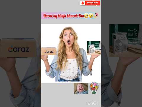 Daraz ny bhaja kharab fan🥹🥲Ab kya ho ga??🤔 #shorts #youtubeshorts