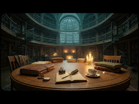 your mind settles like dust on old books 📚 dark academia piano - ambient piano music for deep focus