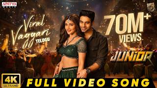 Viral Vayyari Full Video Song | Junior Movie | Kireeti, Sreeleela | Radha Krishna | Devi Sri Prasad