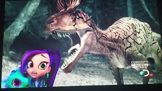 Zeta the Sorceress admitted that she becomes a codfish for Cryolophosaurus