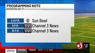 WCAX News programming changes on New Year’s Eve