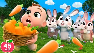 Baby Lala Wakes Up Sleeping Bunnies 🐰 + MORE Lalafun Nursery Rhymes & Kids Songs