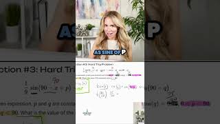 June SAT prediction 👉 A challenging trig question that’s all about complementary angles.