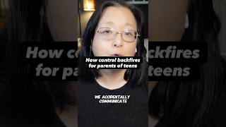 The Hidden Cost of Parenting Through Control #parentingteens